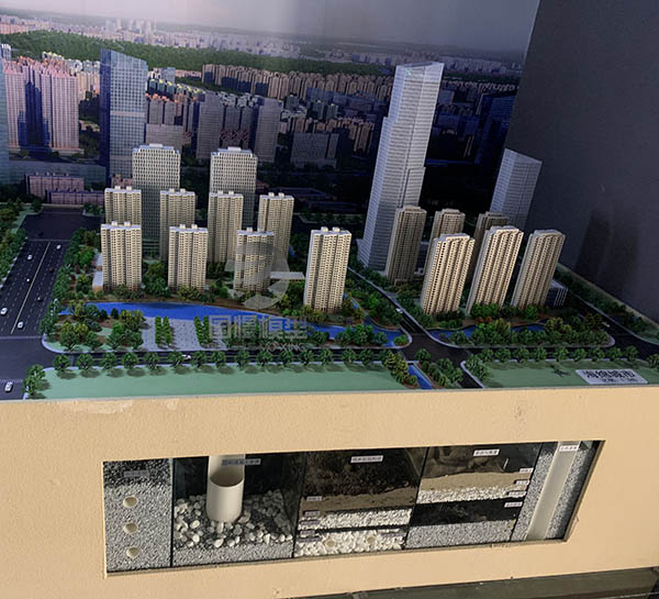 咸丰县建筑模型